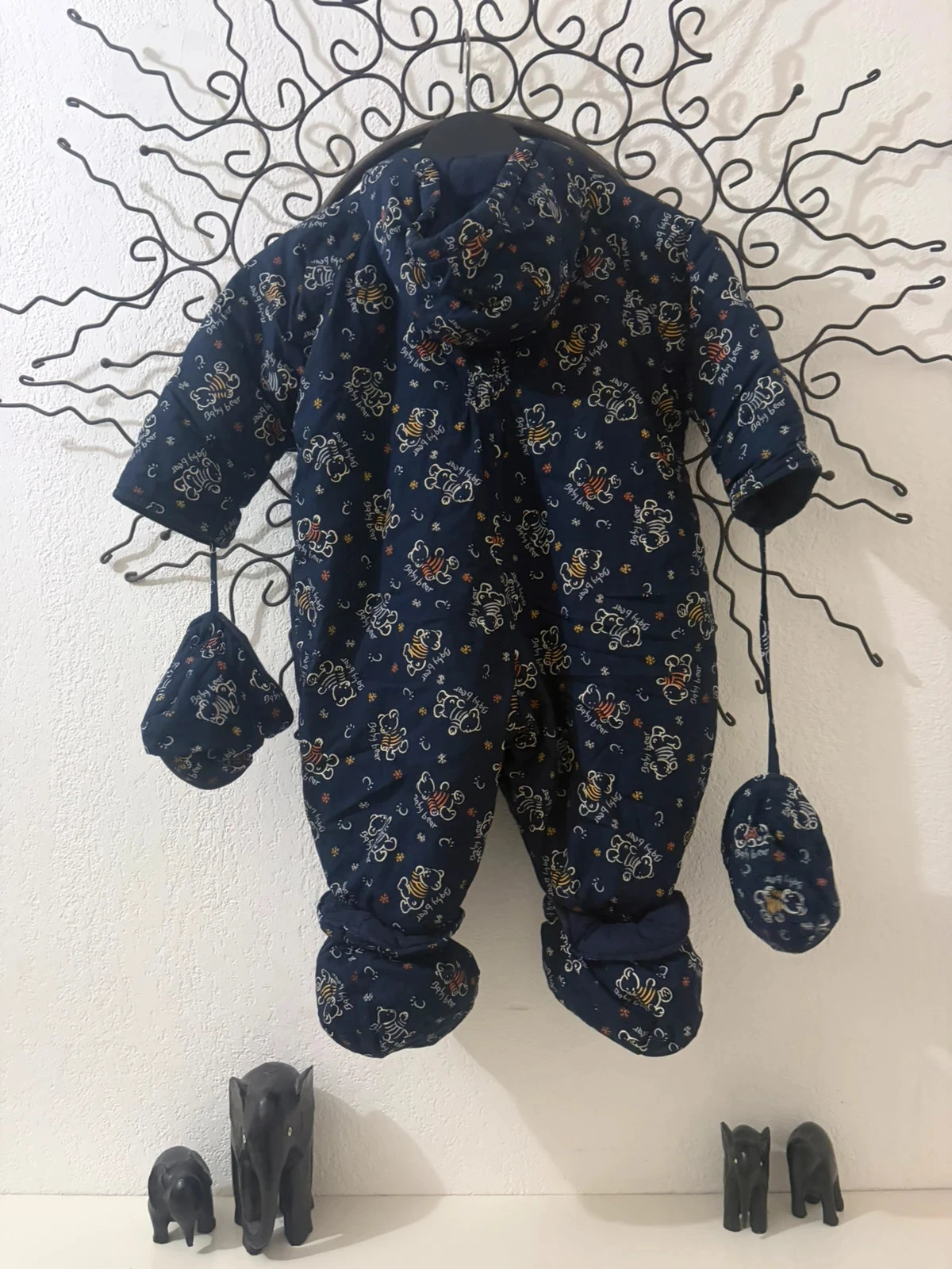 Gewatteerde Pilot Jumpsuit Baby Bear – Maat 18 Maanden – photo 6
